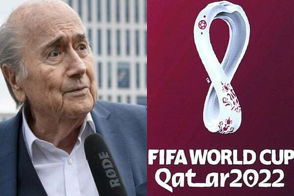 Former FIFA president Sepp Blatter , FIFA World Cup 2022